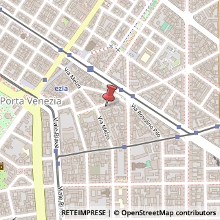 Mappa Via Lambro, 12, 20129 Milano, Milano (Lombardia)