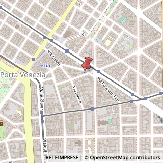 Mappa Via Lambro, 15, 20129 Milano, Milano (Lombardia)