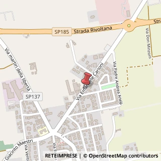 Mappa Via Carioni Emanuele, 21, 24040 Misano di Gera d'Adda, Bergamo (Lombardia)