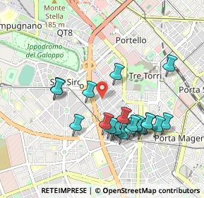 Mappa Via Privata Marsica, 20149 Milano MI, Italia (0.896)