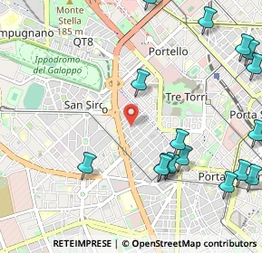 Mappa Via Privata Marsica, 20149 Milano MI, Italia (1.4075)