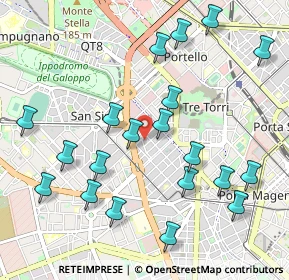 Mappa Via Privata Marsica, 20149 Milano MI, Italia (1.1275)