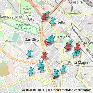 Mappa Via Privata Marsica, 20149 Milano MI, Italia (1.12)