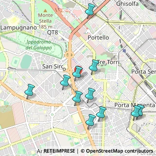 Mappa Via Privata Marsica, 20149 Milano MI, Italia (1.13182)