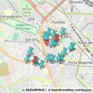 Mappa Via Privata Marsica, 20149 Milano MI, Italia (0.7595)
