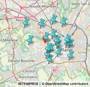 Mappa Via Privata Marsica, 20149 Milano MI, Italia (2.93)