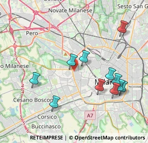 Mappa Via Privata Marsica, 20149 Milano MI, Italia (4.04091)