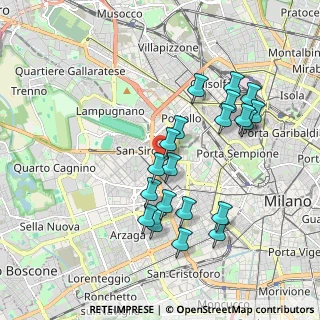 Mappa Via Privata Marsica, 20149 Milano MI, Italia (1.824)