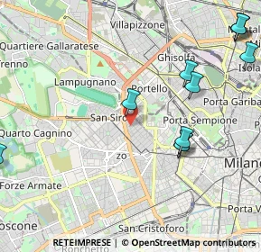 Mappa Via Privata Marsica, 20149 Milano MI, Italia (2.65636)