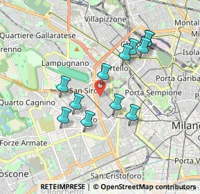 Mappa Via Privata Marsica, 20149 Milano MI, Italia (1.61833)