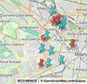 Mappa Via Privata Marsica, 20149 Milano MI, Italia (1.85286)