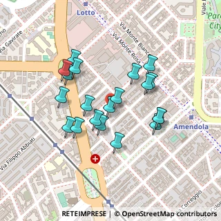 Mappa Via Privata Marsica, 20149 Milano MI, Italia (0.196)