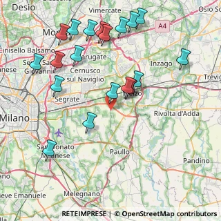 Mappa Via Emilia, 20060 Vignate MI, Italia (8.9695)