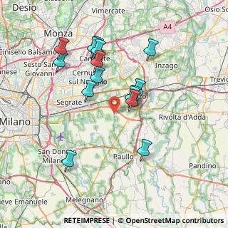 Mappa Via Emilia, 20060 Vignate MI, Italia (6.98)