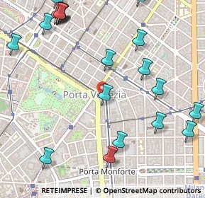 Mappa Oberdan, 20129 Milano MI, Italia (0.7005)