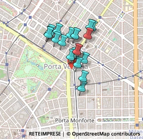 Mappa Oberdan, 20129 Milano MI, Italia (0.3235)