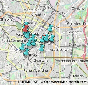 Mappa Oberdan, 20129 Milano MI, Italia (1.23867)