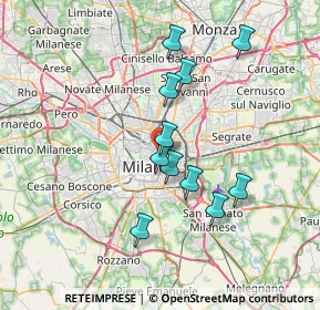 Mappa Oberdan, 20129 Milano MI, Italia (6.24182)