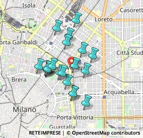 Mappa Oberdan, 20129 Milano MI, Italia (0.6915)