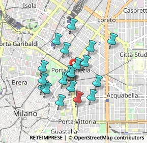 Mappa Oberdan, 20129 Milano MI, Italia (0.7025)