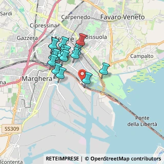 Mappa 30172, 30172 Venezia VE, Italia (1.51118)