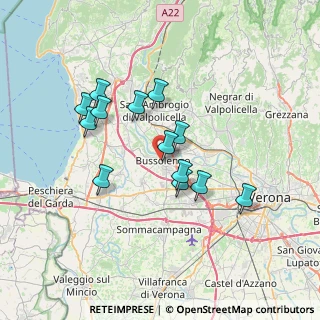 Mappa Via San Crispino, 37012 Bussolengo VR, Italia (6.08538)