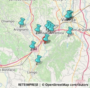 Mappa Via Cantarella, 36040 Brendola VI, Italia (6.83417)