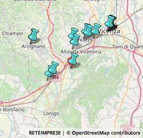 Mappa Via Cantarella, 36040 Brendola VI, Italia (8.12647)