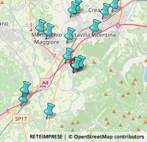 Mappa Via Cantarella, 36040 Brendola VI, Italia (4.17333)
