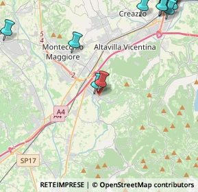 Mappa Via Cantarella, 36040 Brendola VI, Italia (7.3395)