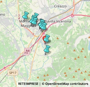 Mappa Via Cantarella, 36040 Brendola VI, Italia (2.9)