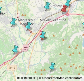 Mappa Via Cantarella, 36040 Brendola VI, Italia (6.01364)