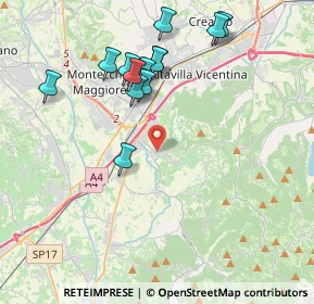Mappa Via Cantarella, 36040 Brendola VI, Italia (3.90714)