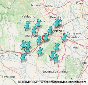 Mappa Via Cantarella, 36040 Brendola VI, Italia (12.03471)