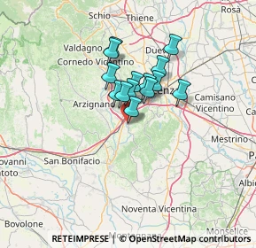 Mappa Via Cantarella, 36040 Brendola VI, Italia (8.68786)