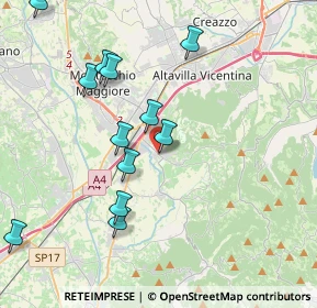 Mappa Via Tommaso Campanella, 36040 Brendola VI, Italia (4.1525)