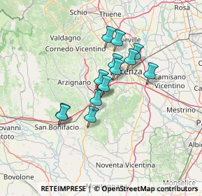 Mappa Via Tommaso Campanella, 36040 Brendola VI, Italia (10.12692)