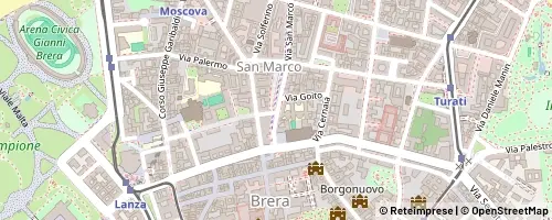 Mappa Milão