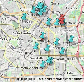 Mappa Angolo, 20129 Milano MI, Italia (2.0325)