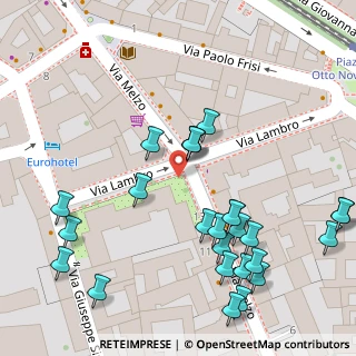 Mappa Via Melzo, 20129 Milano MI, Italia (0.07778)