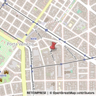 Mappa Via Melzo, 16, 20129 Milano, Milano (Lombardia)