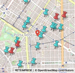 Mappa Via Melzo, 20129 Milano MI, Italia (0.596)