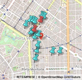 Mappa Angolo, 20129 Milano MI, Italia (0.3635)