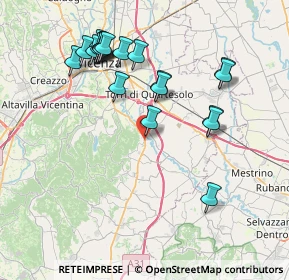 Mappa Via Chiesa Nuova, 36023 Longare VI, Italia (8.048)