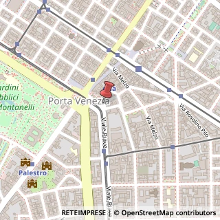 Mappa Piazza Guglielmo Oberdan, 4, 20129 Milano, Milano (Lombardia)
