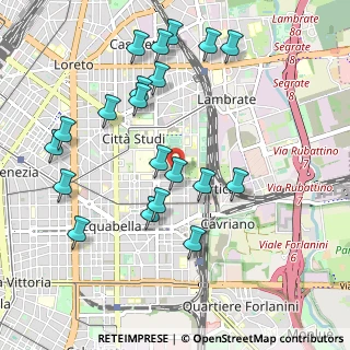 Mappa Via Pellegrino Strobel, 20133 Milano MI, Italia (1.06)