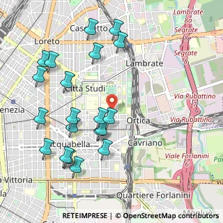 Mappa Via Gaetano Strambio, 20133 Milano MI, Italia (1.1345)