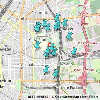 Mappa Via Gaetano Strambio, 20133 Milano MI, Italia (0.768)