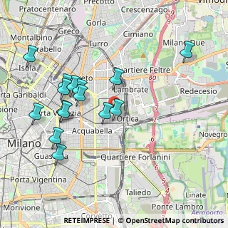 Mappa Via Gaetano Strambio, 20133 Milano MI, Italia (2.02267)