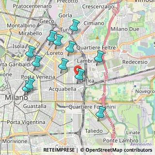 Mappa Via Gaetano Strambio, 20133 Milano MI, Italia (2.0425)